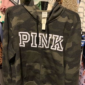 PINK Camouflage Jacket